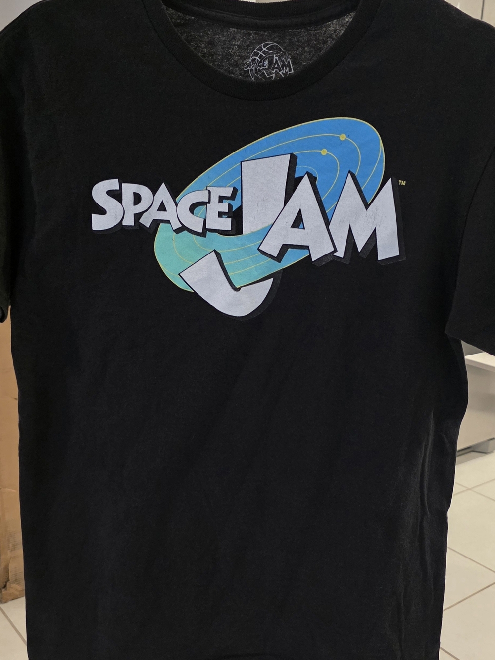 Space Jam Logo Graphic Tee - Black
